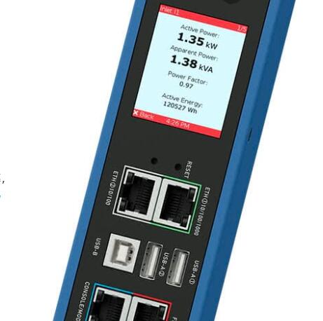 Raritan PDU,高端智能pdu，最高可以对每个端口的电流电压进行监控，远程切换