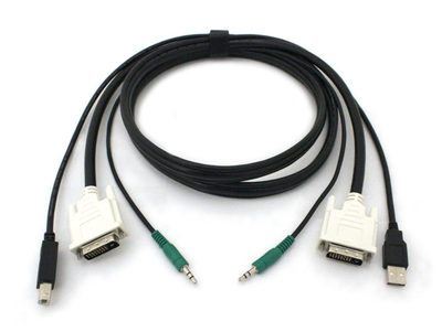 KVM USB DVI Cable