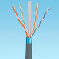 TX6A™万兆屏蔽铜缆/双绞线-低烟无卤 PFZ6X04BU-CEG