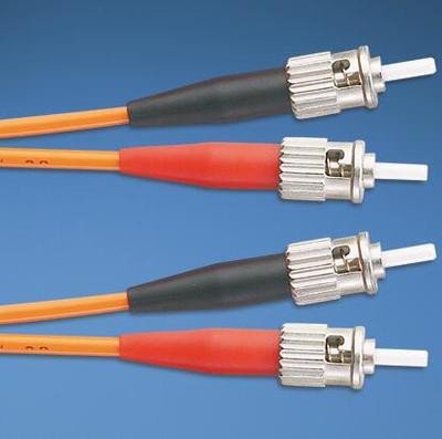 F5D2-2M1Y 泛达光纤跳线,泛达ST-ST双芯多模光纤跳线