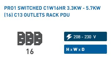 C1W16HR-0AAA5BAC 系列